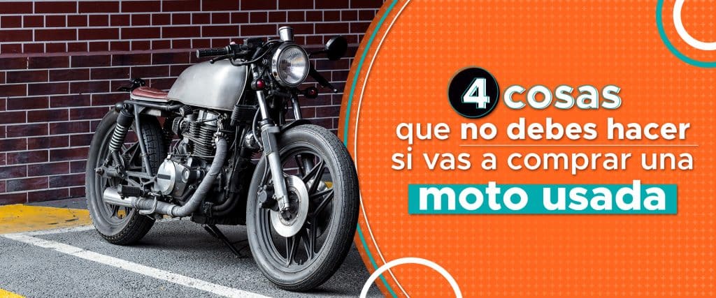 Comprar una moto usada