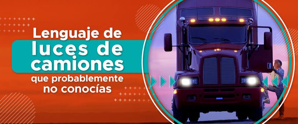 Lenguaje de luces de camiones