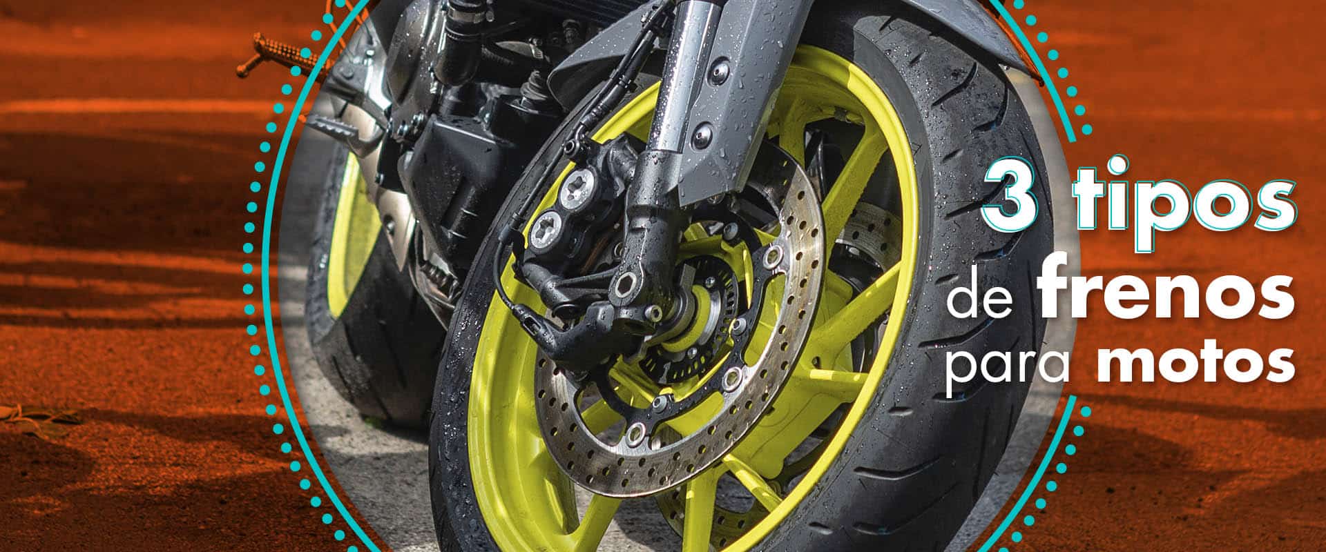 tipos de frenos para motos.